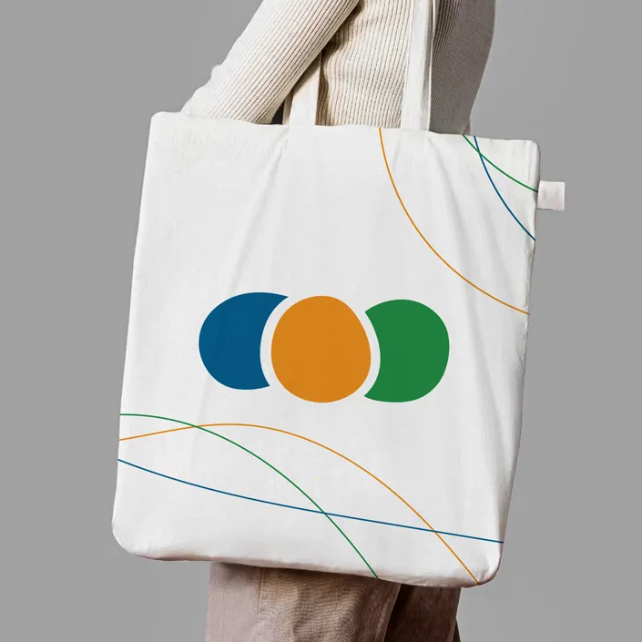 maz logo tote bag
